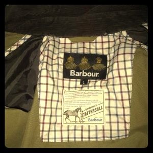 Barbour Coltdale Waxed Green Jacket